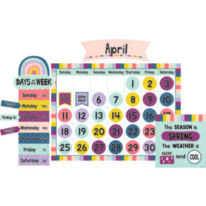 Oh Happy Day Calendar Bulletin Board [TCR9021]