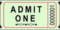 Single Ticket Roll 2000 Tickets Green [101-G]