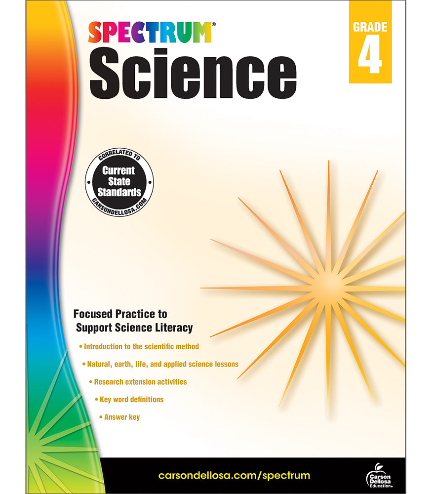 SPECTRUM SCIENCE BOOK Grade 4 [CD704617]