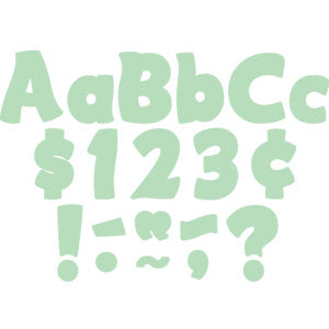 Mint Green Funtastic 4" Letters Combo Pack [TCR8598]