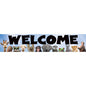 Go Wild Animals Welcome Banner [TCR6836]