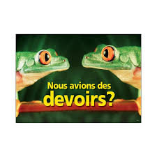 Nous avions des devoirs? (French) ARGUS Poster [TA67603]