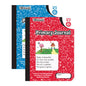 BAZIC 100 Ct Primary Journal Marble Composition Book [5053]