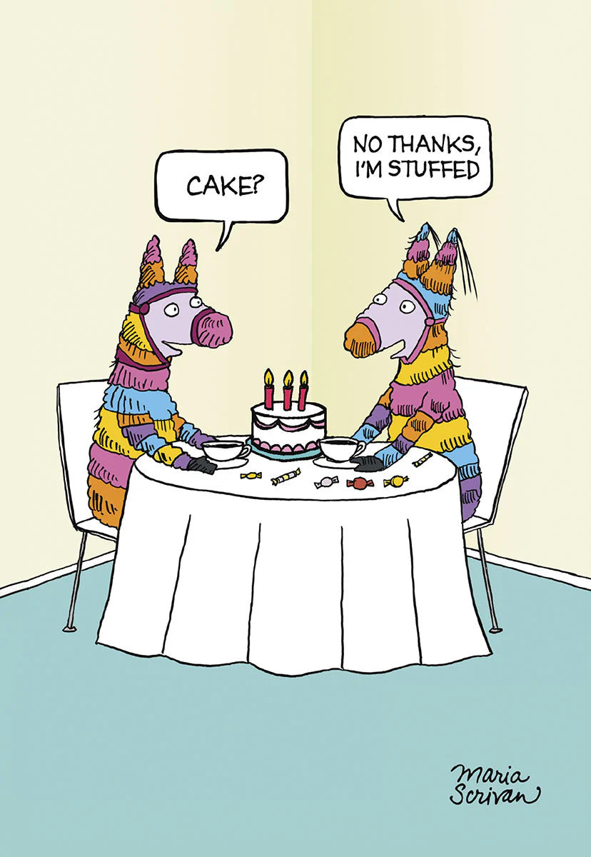 Stuffed Pinata Birthday Greeting Card [FRT40141501]