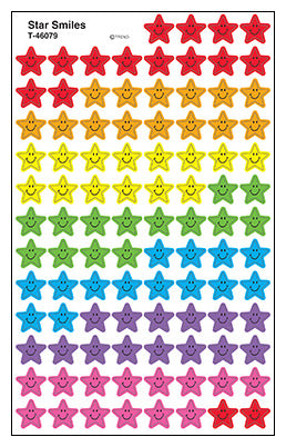 Star Smiles superShapes Stickers [T46079]