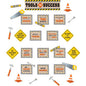 Under Construction Tools for Success Mini Bulletin Board [TCR8744]