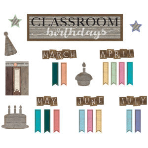 Home Sweet Classroom Birthday Mini Bulletin Board  [TCR8817]