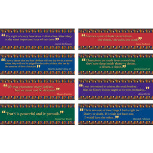 Black American Quotes Mini Bulletin Board [TCR63619]