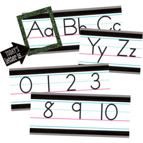 Modern Farmhouse Alphabet Line Bulletin Board [TCR8338]