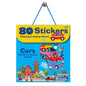 BAZIC Car Series Assorted Sticker (80/Bag) [3860]