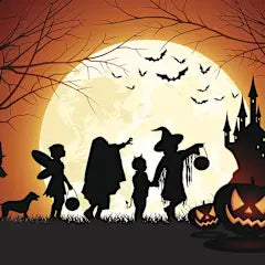 Spooky Trick or Treat Halloween Cards 8 Pack [HOT93408]