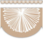 Natural Poms Scalloped Die-Cut Border Trim [TCR7215]