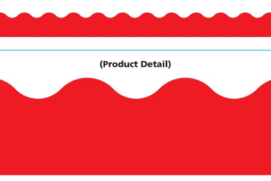Red Border Trim [T9877]