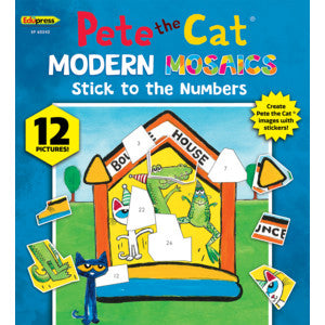Pete the Cat Modern Mosaics Stick to the Numbers [TCR60242]