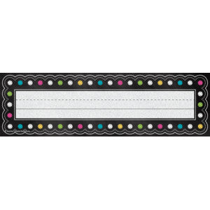 Chalkboard Brights Flat Name Plates [TCR5624]