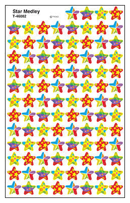 Star Medley superShapes Stickers [T46082]