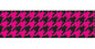 Houndstooth Pink [T85168]