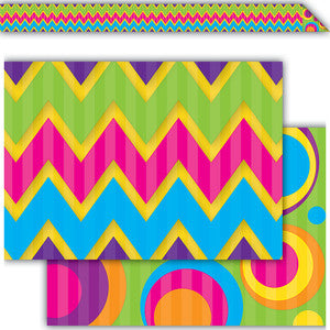 Double-sided Border, Sassy Bubbles & Chevron [TCR73176]