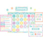 Pastel Pop Calendar Bulletin Board [TCR8411]
