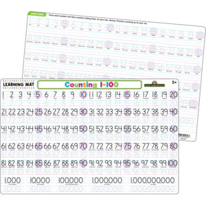 Counting 1-100 Learning Mat [TCR21021]