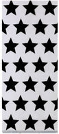 Goody Bags - Large Cellophane Clear with Black Stars and Twist Ties - 25 Pack [379550.1]
