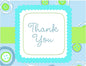Blessed Baby Boy - Boy Baby Shower Thank You Notes - 8 Count [1THK3599]
