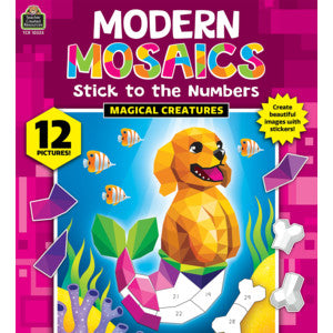 Magical Creatures Modern Mosaics Stick to the Numbers [TCR10325]