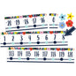 Wildflowers Number Line (-20 to +120) Bulletin Board [TCR6817]