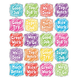Scribble Stickers [TCR3054]