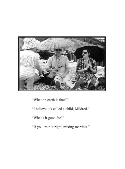 What's It Good For? Blank Greeting Card [BS301]