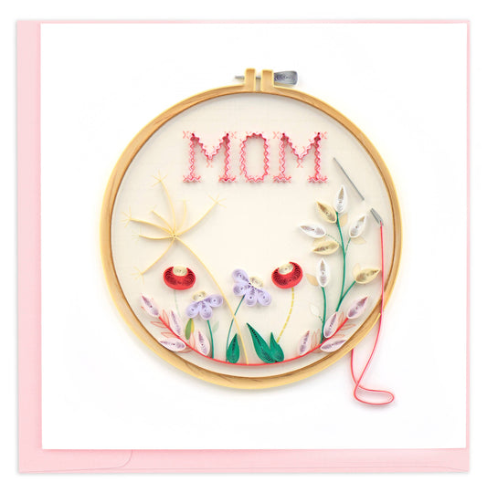 QUILLING CARD MOTHER'S DAY CROSS STITCH [SO744]