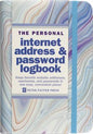 Blue Agate Internet Address & Password Logbook [9781441330925]