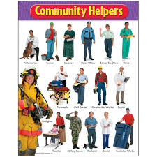 Community Helpers Learning Chart 17x22 [T38115]
