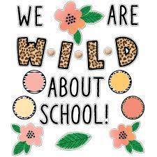 We Are Wild about School Bulletin Board Set [CD110537]