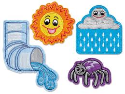 Storytelling Glove Puppets Itsy-Bitsy Spider 4 Piece Puppet Set [LC264]