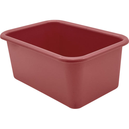 Deep Rose Small Plastic Storage Bin [TCR20981]