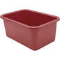Deep Rose Small Plastic Storage Bin [TCR20981]