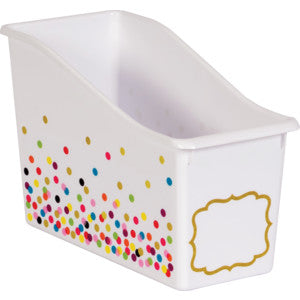 Confetti Plastic Book Bin [TCR20335]