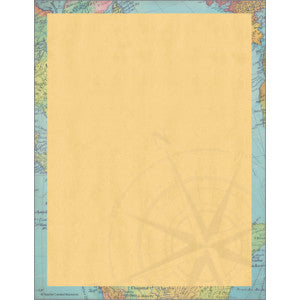 Travel the Map Computer Paper [TCR8569]
