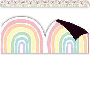 Pastel Pop Rainbows Magnetic Border [TCR77574]