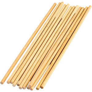 STEM Basics: 1/4" Wooden Dowels - 12 Count [TCR20927]