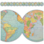 Travel the Map Globes Die-Cut Border Trim [TCR8640]