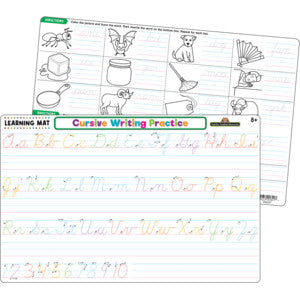Cursive Writing Practice Learning Mat [TCR21014]