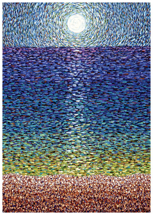 Moonlight Sonata Blank Greeting Card [2663BL]