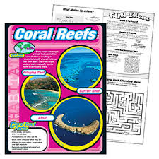 Coral Reefs Learning Chart 17x22 [T38146]
