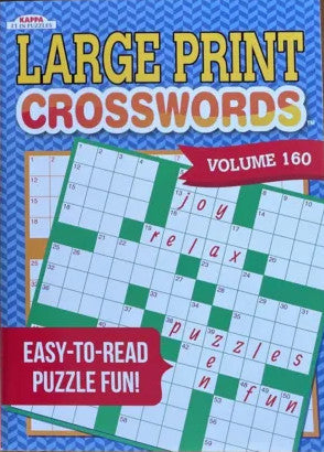 KAPPA Large Print Crosswords [88908843035]