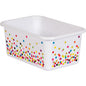 Confetti Small Plastic Storage Bin [TCR20888]