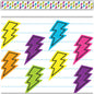 Brights 4Ever Lightning Bolts Straight Border Trim [TCR6928]