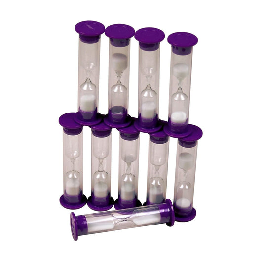 3 Minute Sand Timers, Set of 10 [197626]