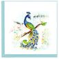 Quilled Posing Peacock All Occasion Greeting Card [BL1310]